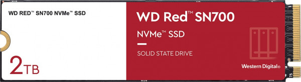 2TB Western Digital SSD Red SN700 NAS M.2 2280 PCIe 3.0 x4 NVMe (WDS200T1R0C)