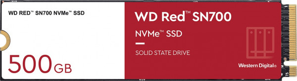 500GB Western Digital SSD Red SN700 NAS M.2 2280 PCIe 3.0 x4 NVMe (WDS500G1R0C)