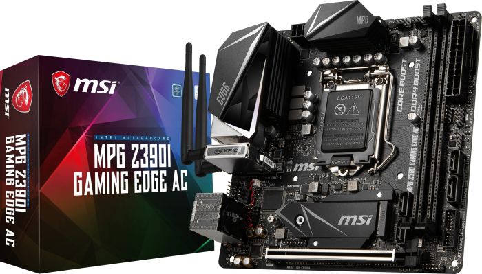 Msi Mpg Z390i Gaming Edge Ac 7c04 001r Clevo Computer Integrator Of Configurable Computer Systems