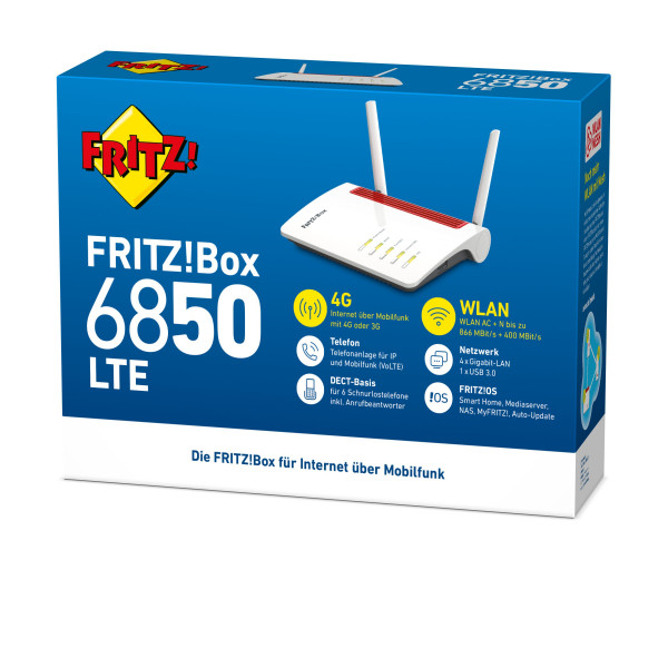 AVM FRITZ!Box 6850 LTE, Mobile WLAN-Router