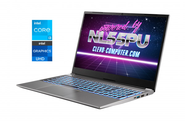 CLEVO NL55PU | 15.6 FULL HD | INTEL CORE i3-1215U | INTEL UHD GRAFIK