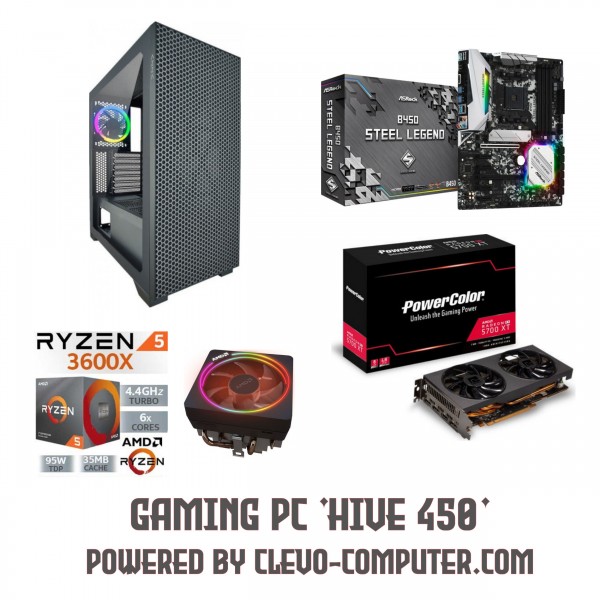 GAMING PC HIVE 450 | AMD Ryzen 5 3600X 