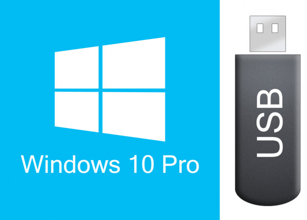 Promo Ms Windows 10 Pro 64 Bit License Key Incl Usb Stick