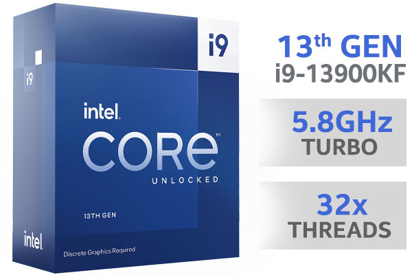 Intel Core i9 13900KF 3.0GHz 36MB 1700 no fan Box