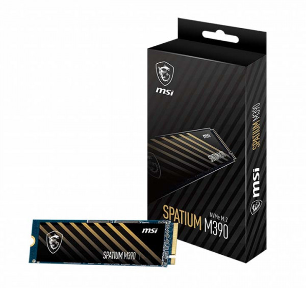 500GB MSI SSD M390 Spatium M.2 2280 PCIE 3.0 x4 NVMe (S78-440K070-P83)