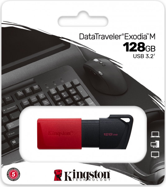 Kingston DataTraveler Exodia M 128GB, USB-A 3.0 (DTXM/128GB)